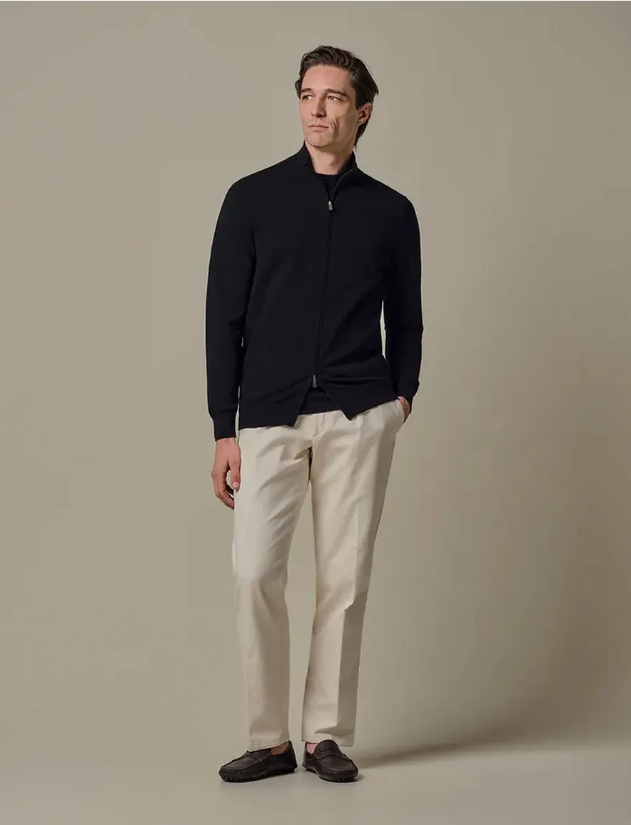 Donkerblauw Profuomo vest