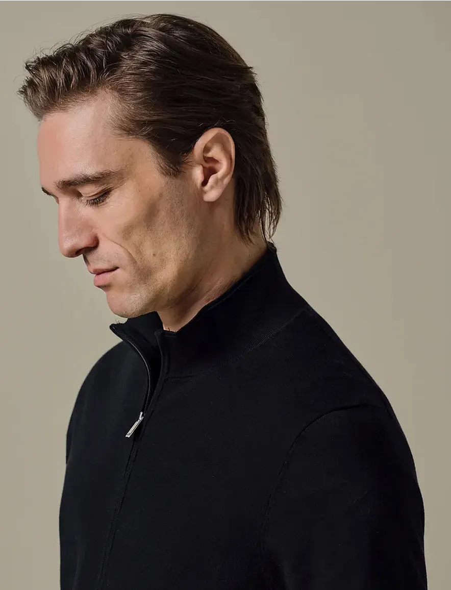 Donkerblauw Profuomo vest