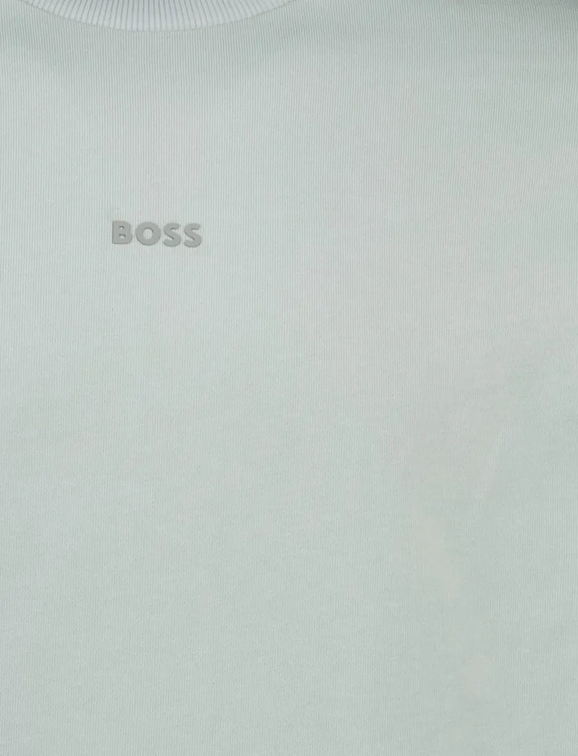 Sweater Boss Orange Wesmallcrew turquoise