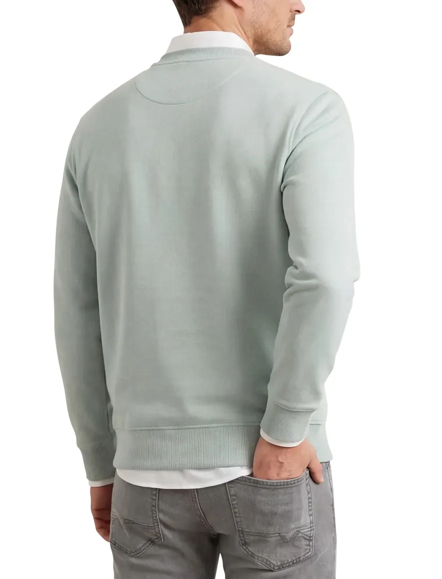 turquoise sweater Boss Orange Wesmallcrew