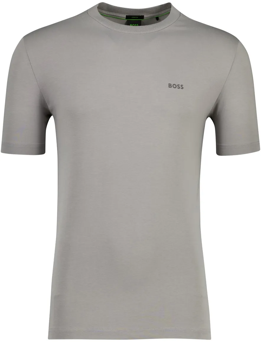 Boss Green t-shirt grijs ronde hals