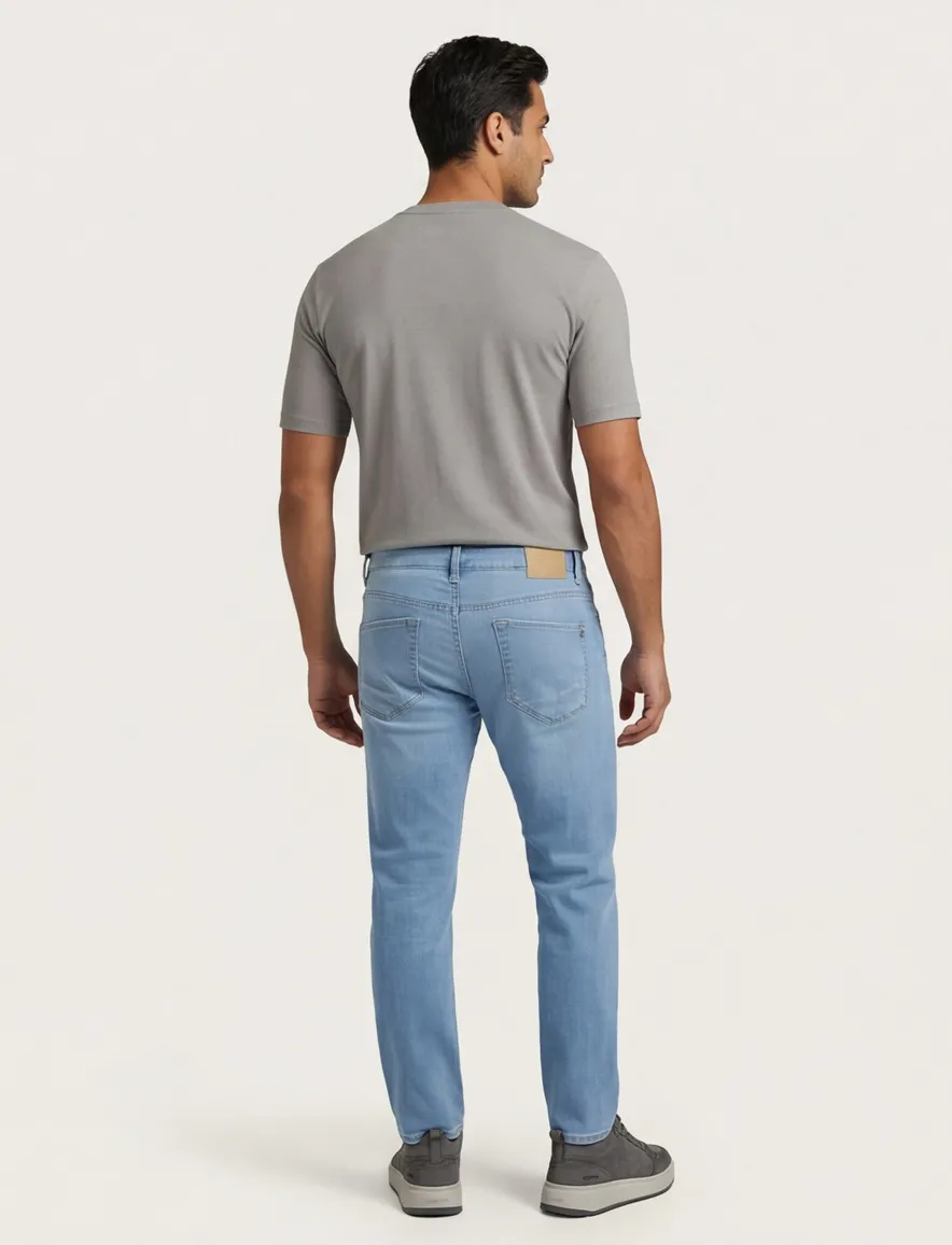 Boss Green t-shirt grijs ronde hals