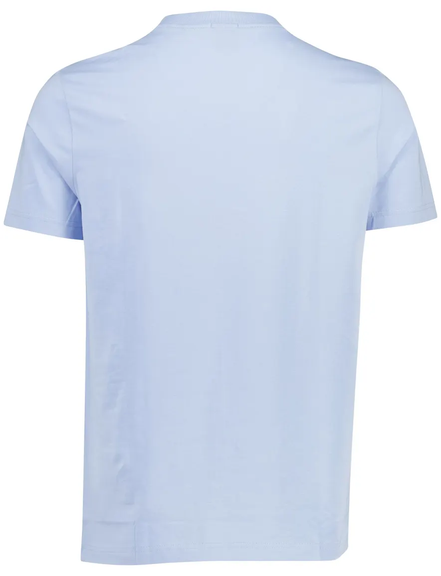 Boss Green blauw t-shirt katoen