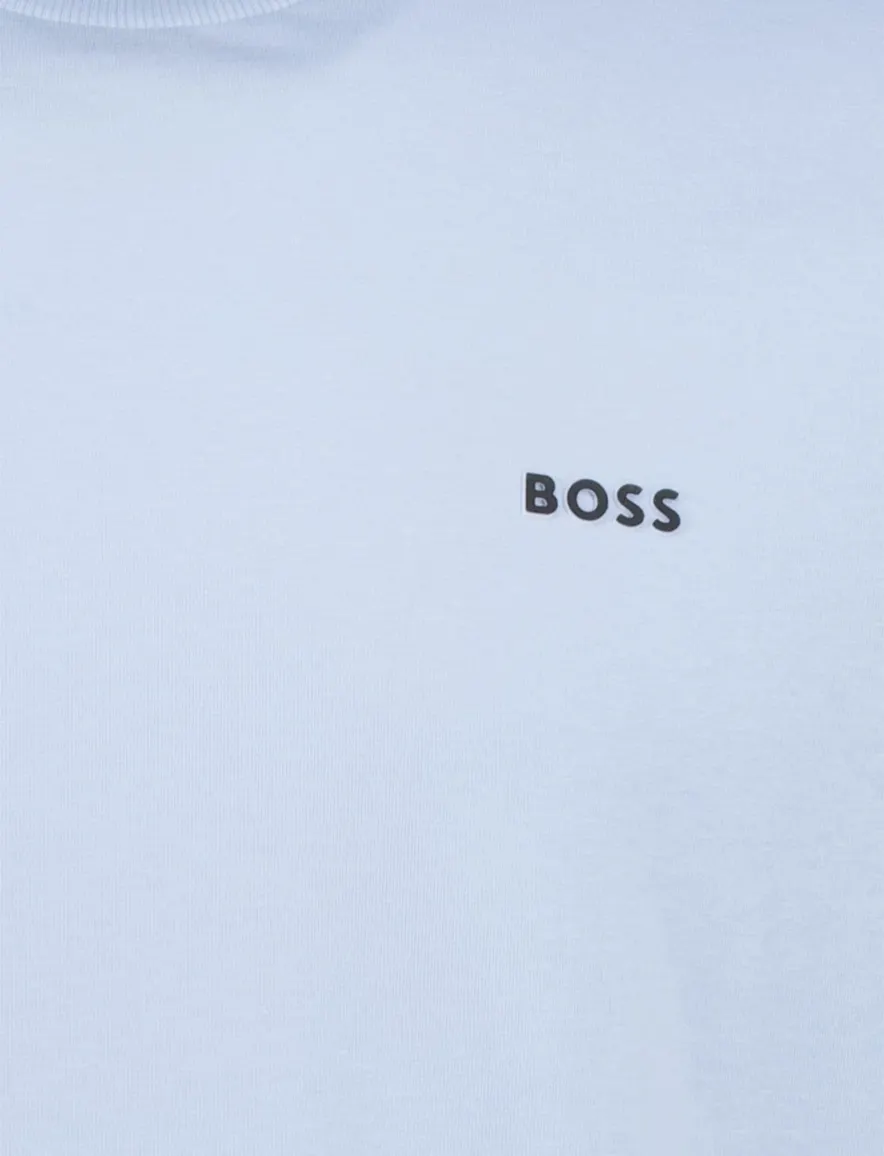 Boss Green blauw t-shirt katoen