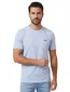 T-shirt Boss green tee lichtblauw ronde hals