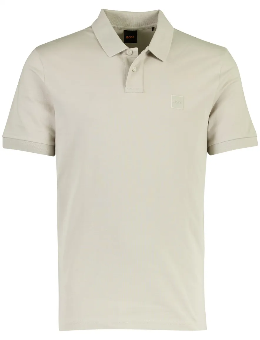 Boss Orange beige polo slim fit
