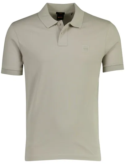 Hugo Boss Boss Orange Passenger slim fit poloshirt pique beige