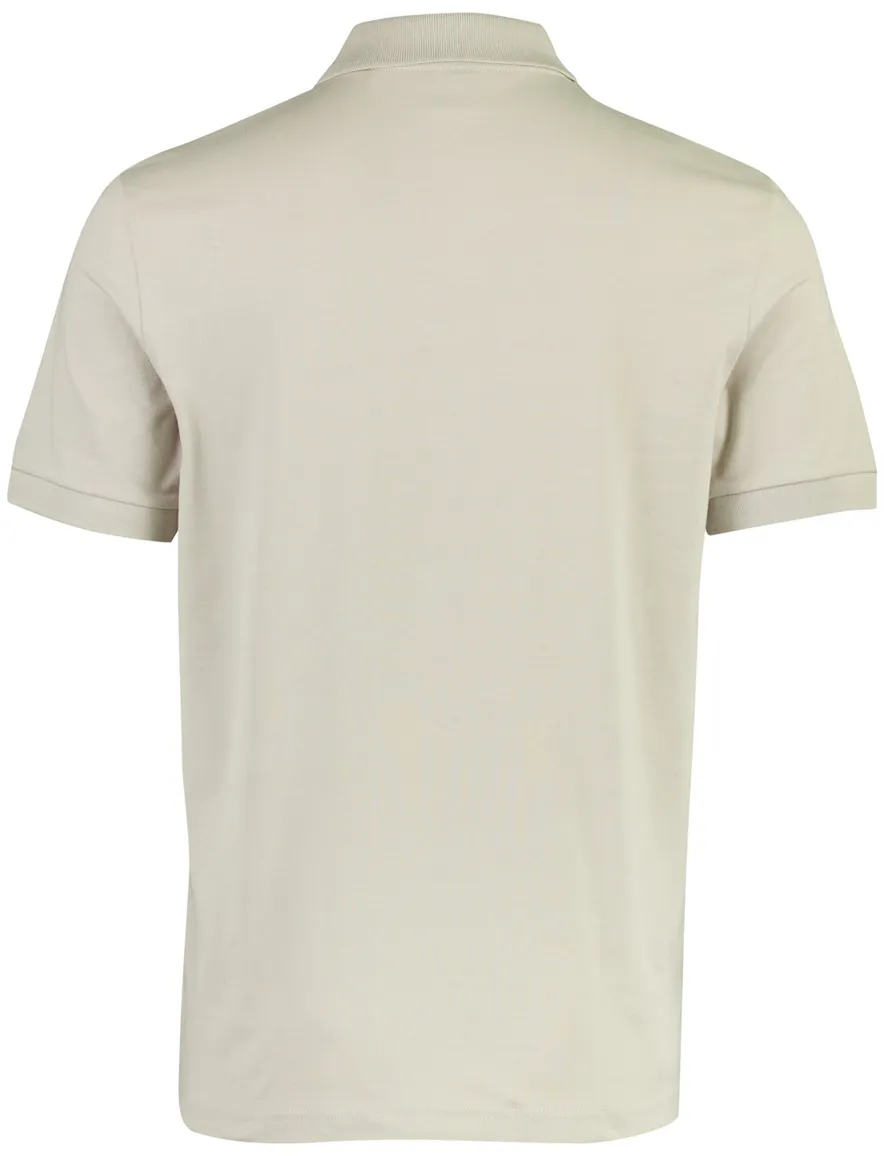 Poloshirt BOSS Orange beige katoen
