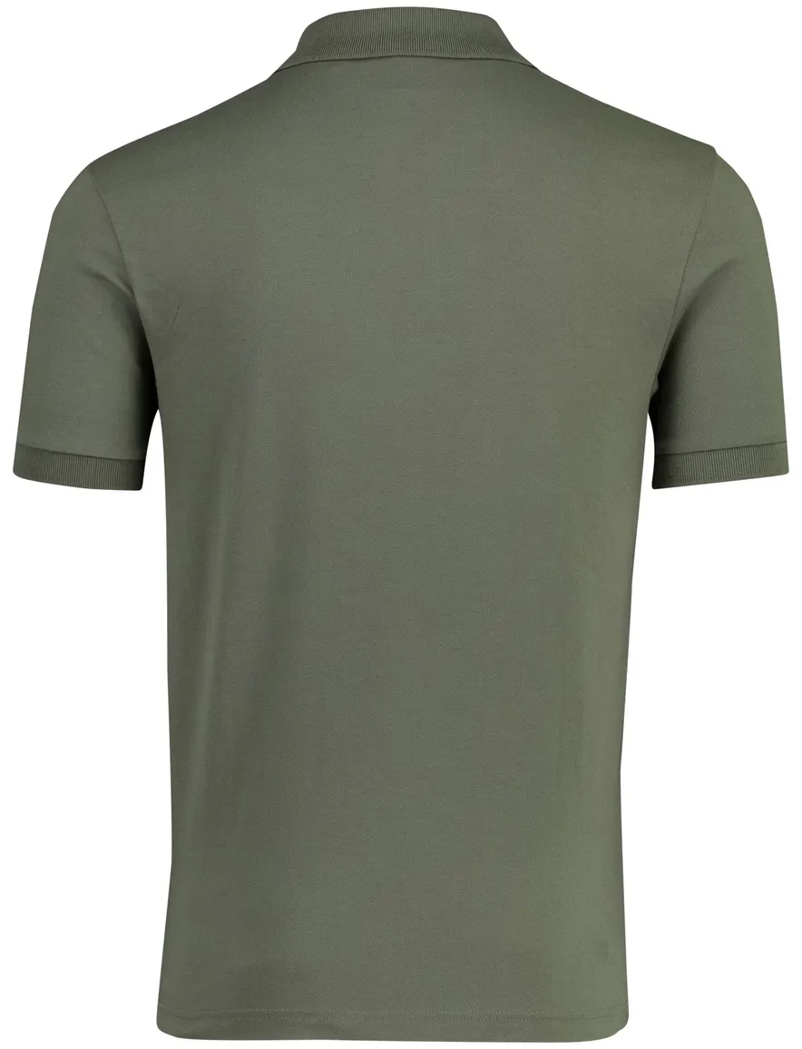 Boss Orange Passenger slim fit poloshirt pique groen