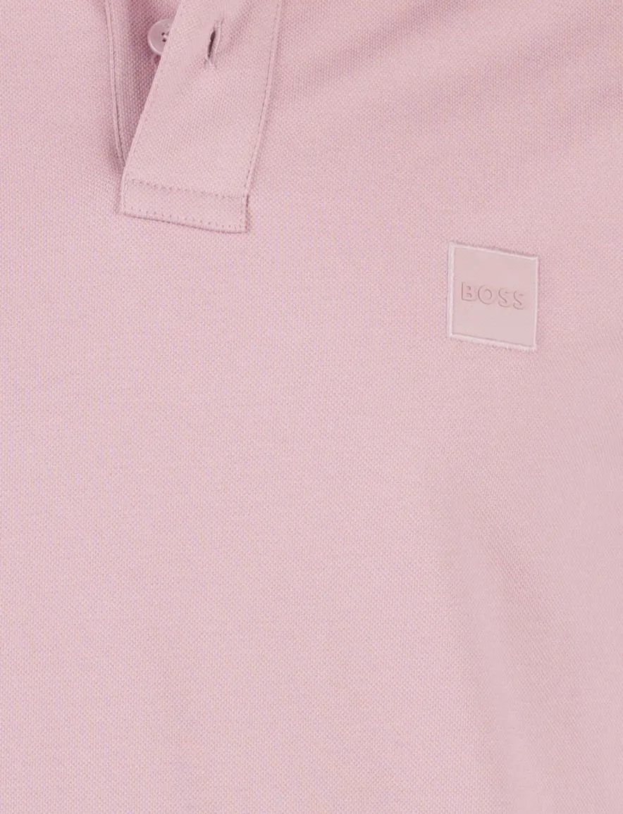 BOSS Orange Passanger poloshirt roze