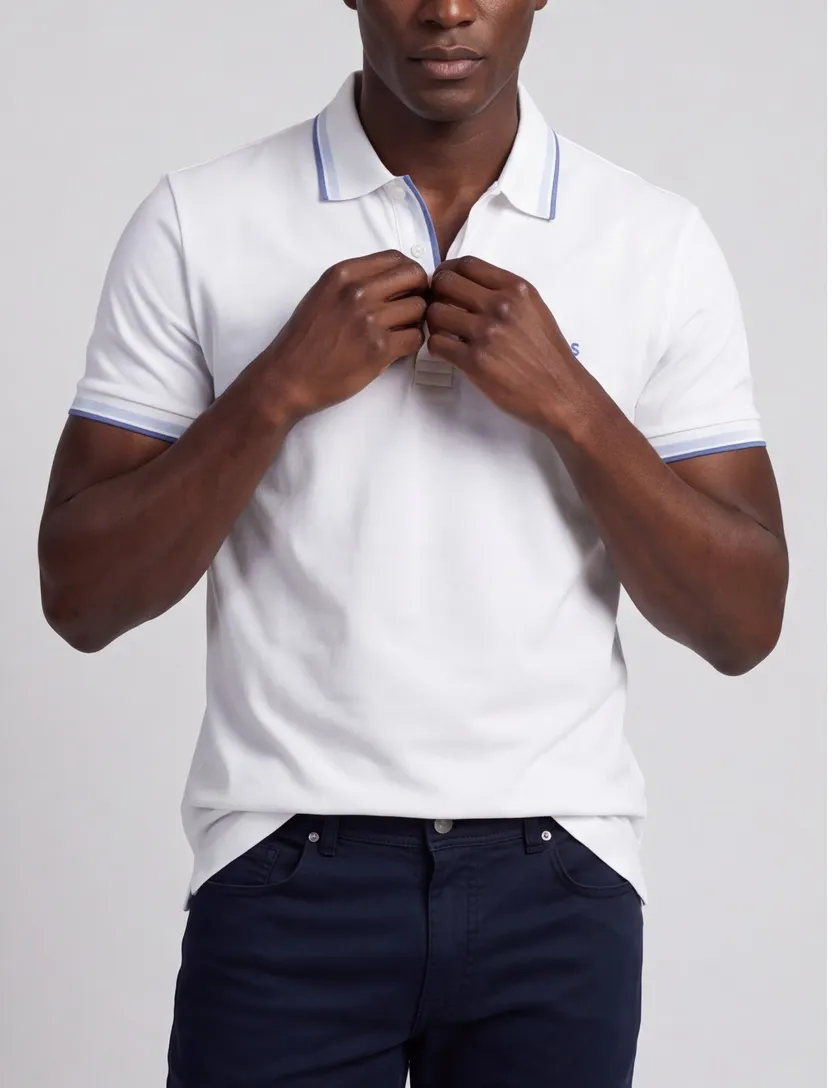 Poloshirt BOSS Green Paddy Regular Fit wit 3 knoops