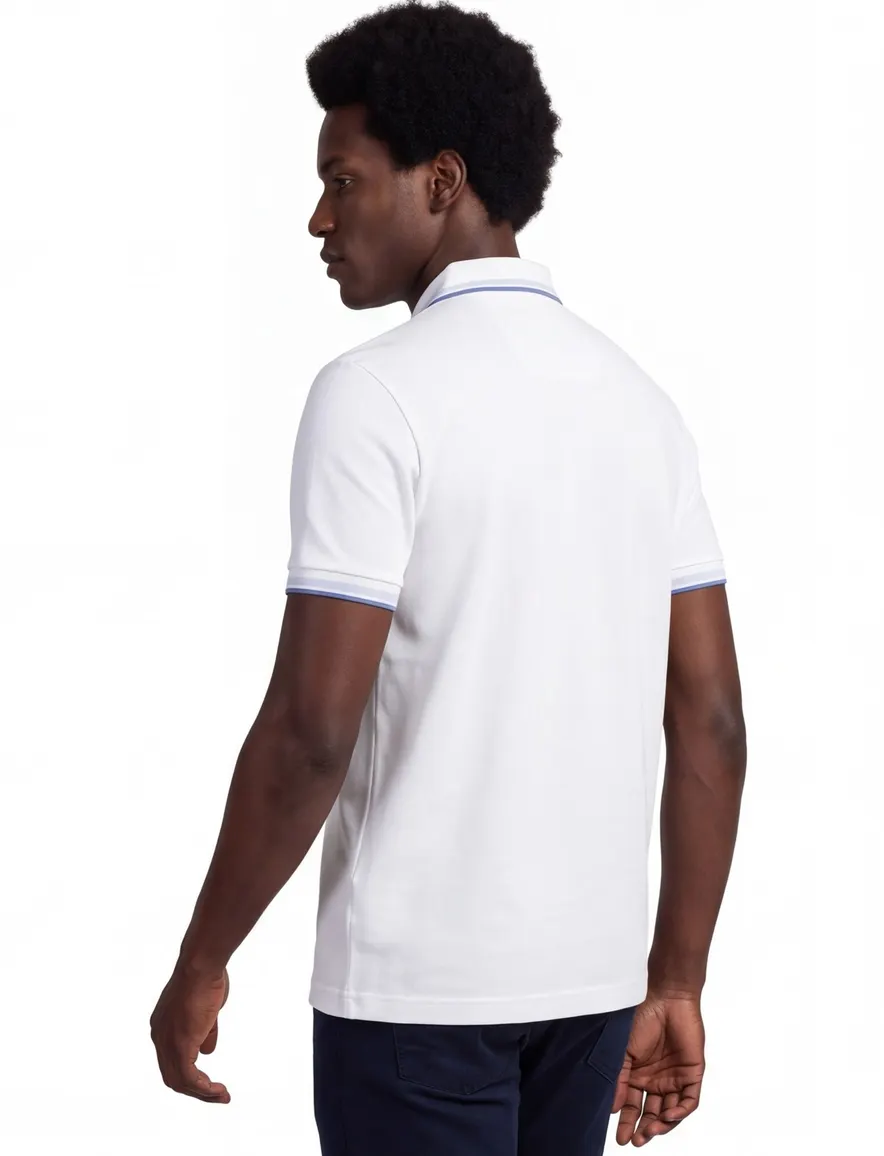 BOSS Green poloshirt Paddy Regular Fit wit 3 knoops