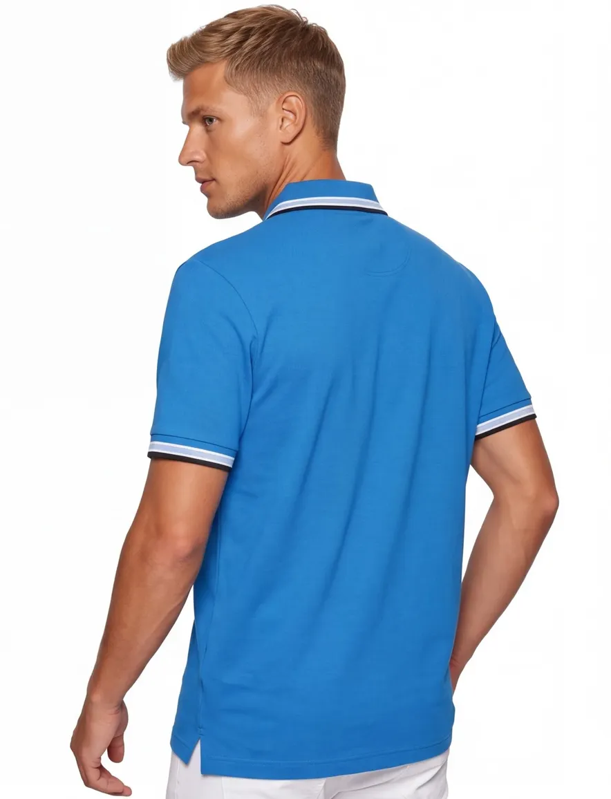 Poloshirt BOSS blauw