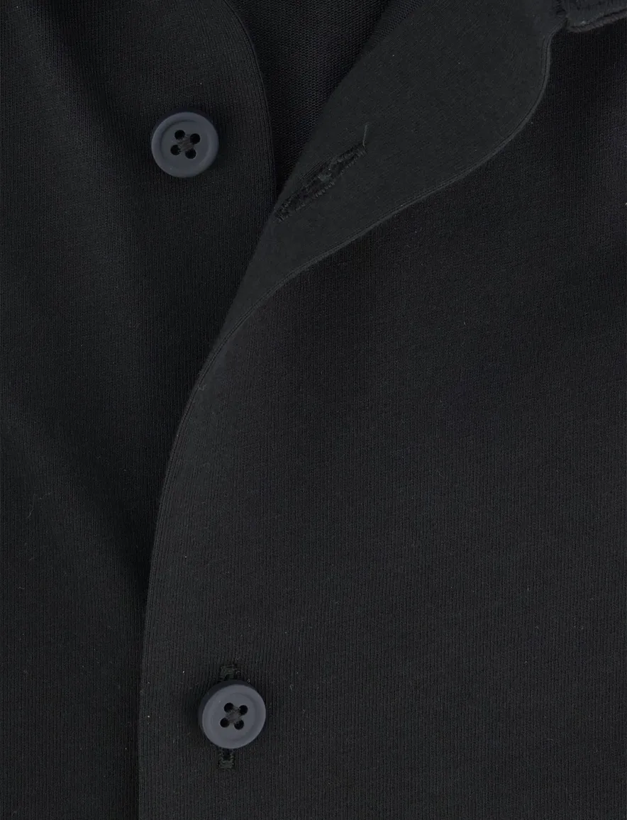 BOSS Black overhemd zwart P-Hank jersey slim fit