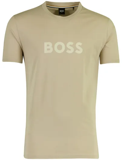 Hugo Boss T-shirt BOSS Black beige sun protection
