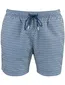 BOSS Black Beach Vibe donkerblauw zwemshort met print
