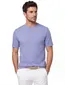 T-shirt BOSS Green blauw katoen normale fit