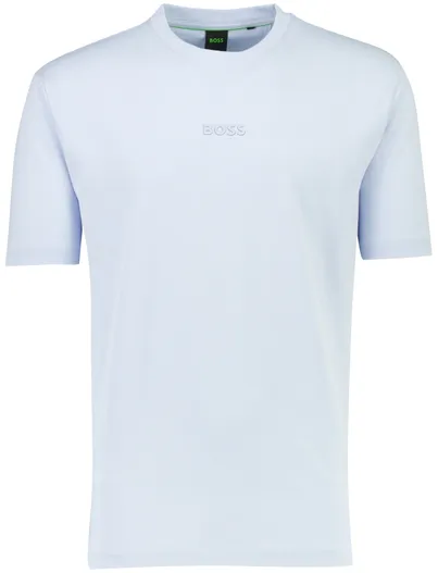 Hugo Boss BOSS Green t-shirt lichtblauw 100% katoen