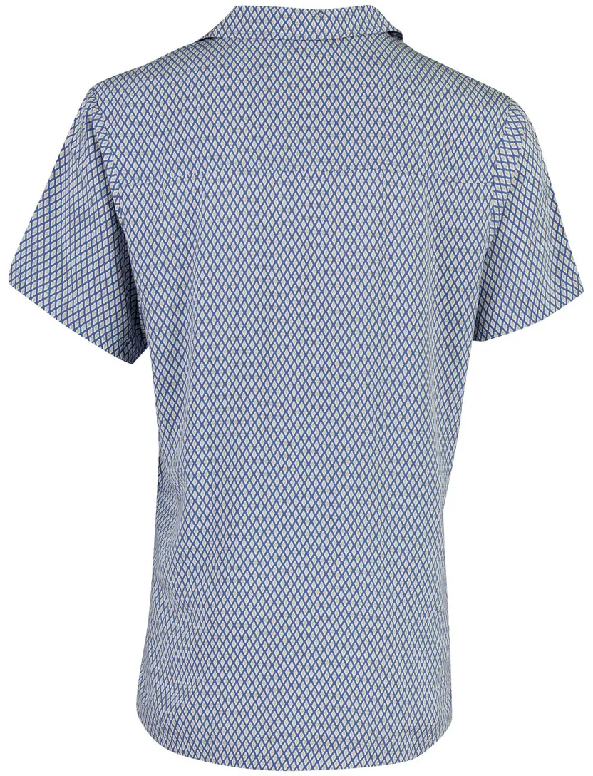 Hugo Boss BOSS Black overhemd blauw patroon