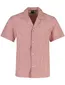 Poloshirt BOSS Black rood gestreept normale fit