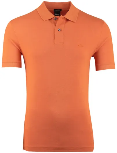 Hugo Boss BOSS Black Pallas poloshirt oranje