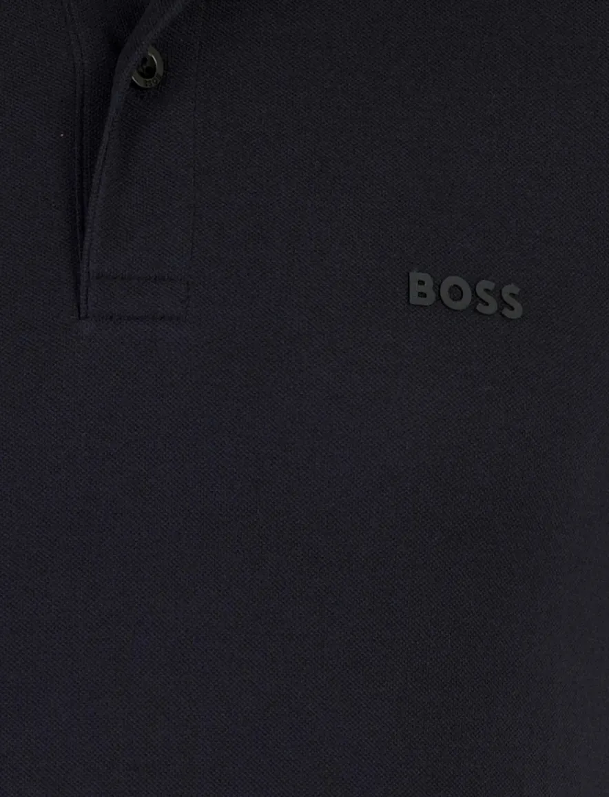 BOSS Green Pio 1 polo donkerblauw