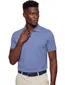BOSS Green poloshirt Regular Fit Pio blauw 2 knoops
