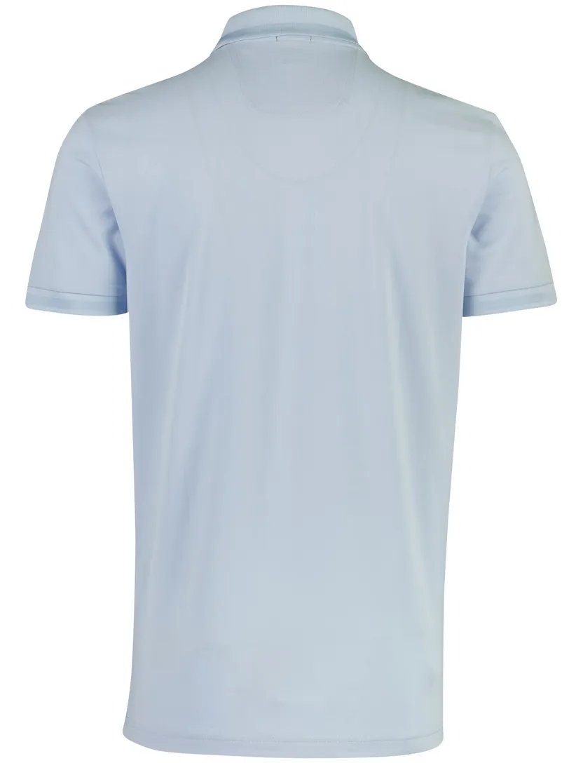 Poloshirt BOSS Green lichtblauw regular fit Pio 1