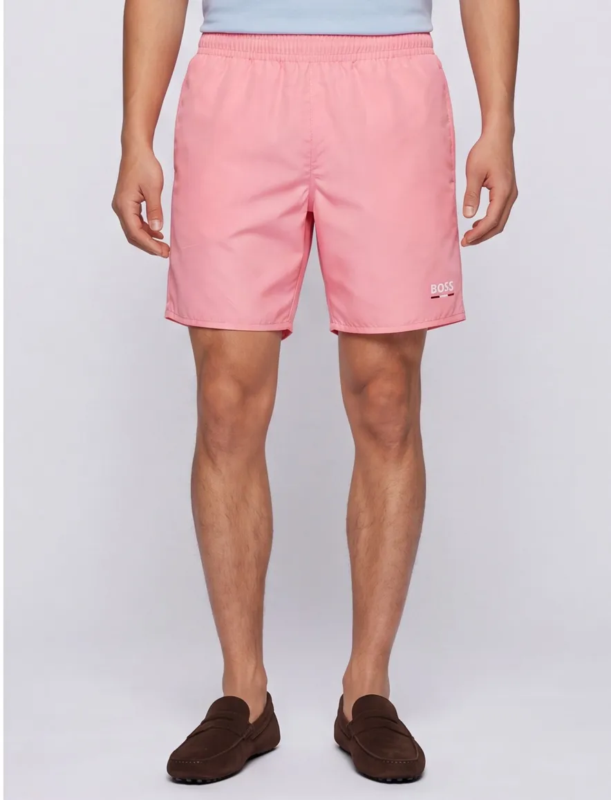 Boss Black zwembroek licht roze