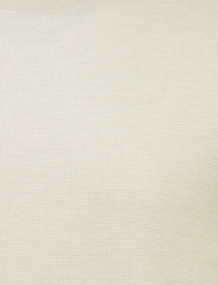 BOSS Black Thompson t-shirt ronde hals beige