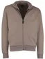 Bruine BOSS Green Skaz vest in katoen normale fit