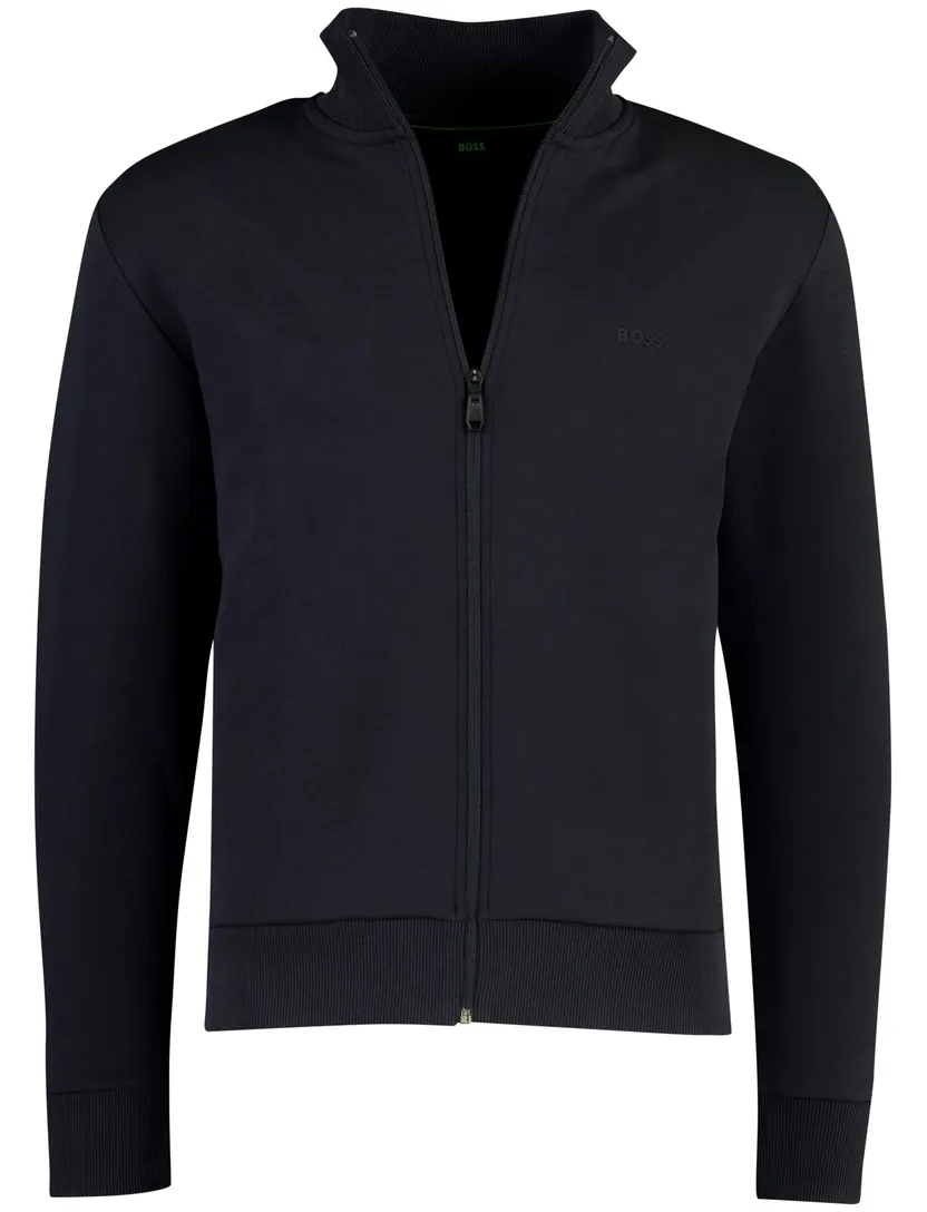 Vest donkerblauw BOSS green normale fit