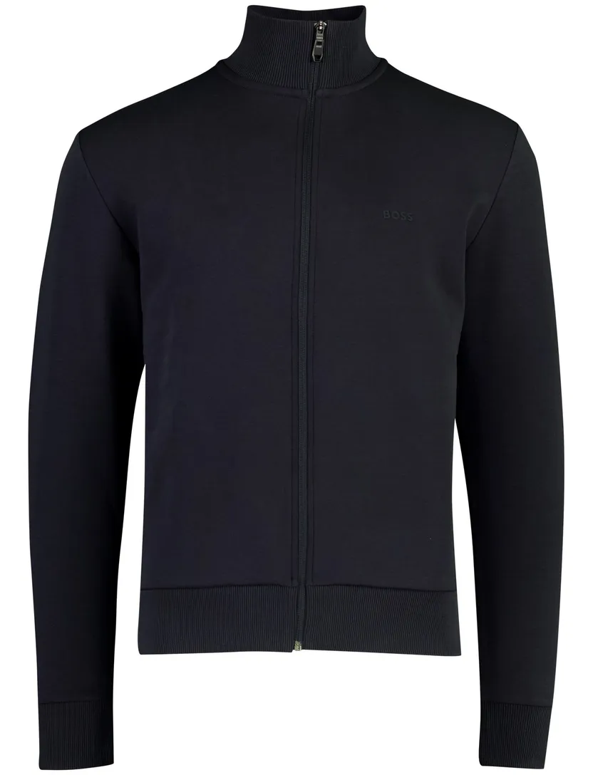 Vest donkerblauw BOSS green normale fit
