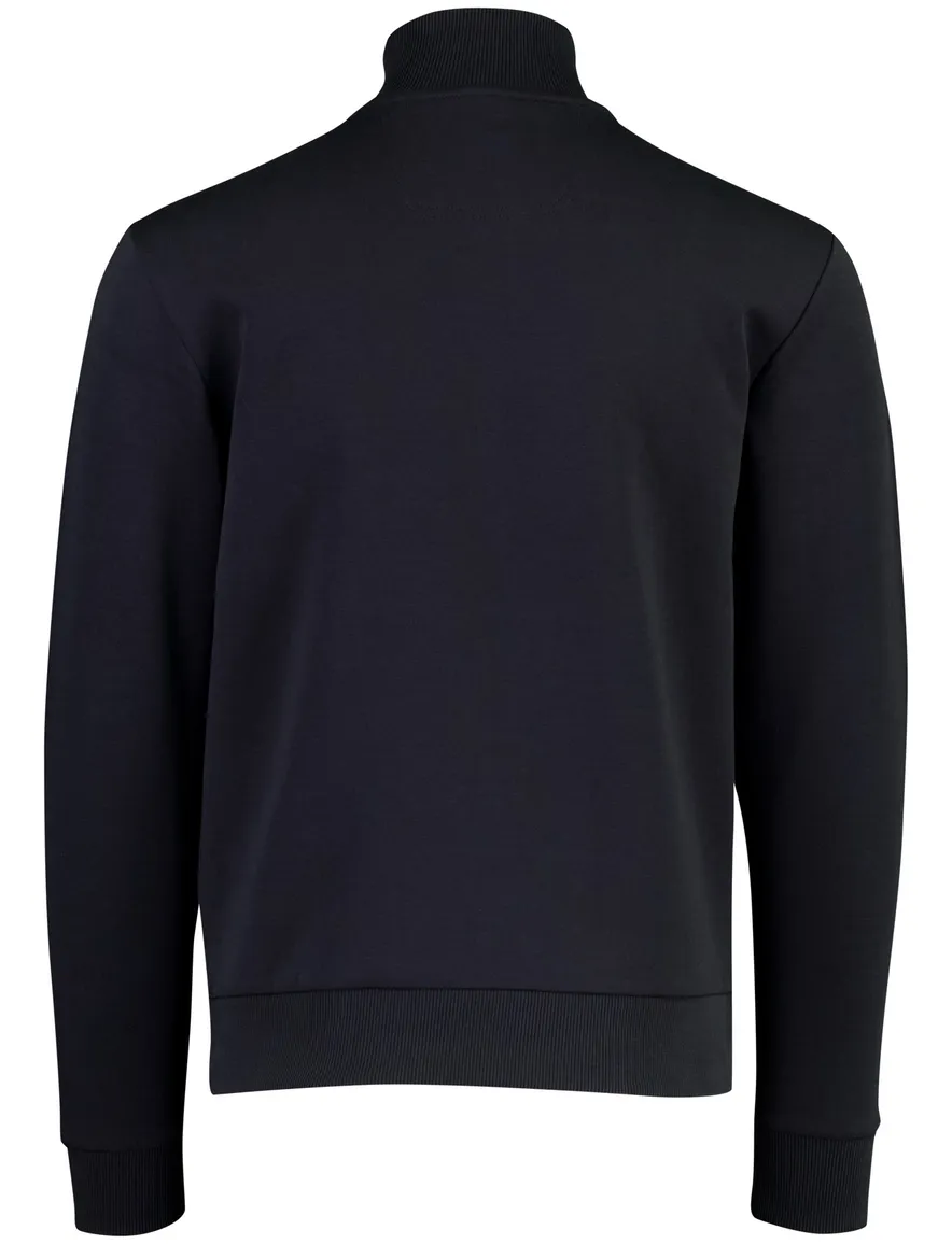 Navy sweatvest normale fit BOSS green
