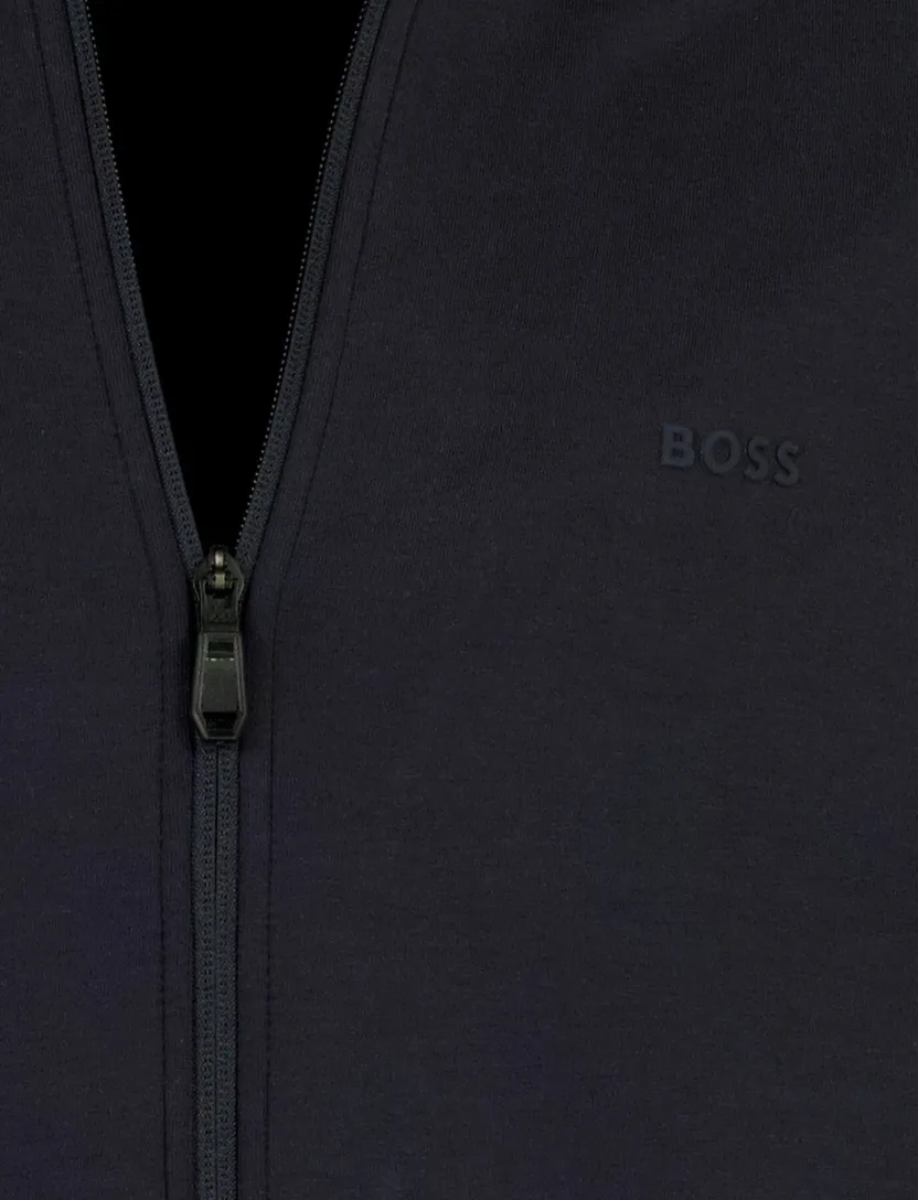 Vest donkerblauw BOSS green normale fit