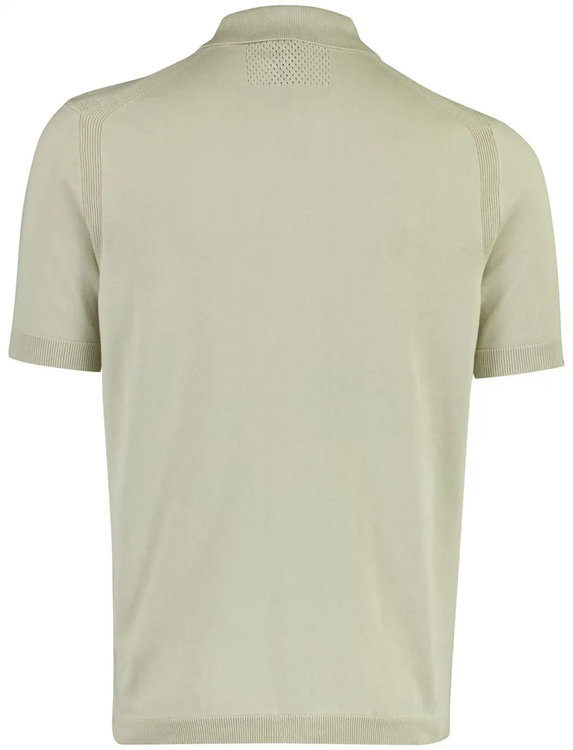 Poloshirt BOSS Green Ever-X PS lichtgroen zip kraag