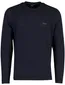 Boss Green polo lange mouw donkerblauw