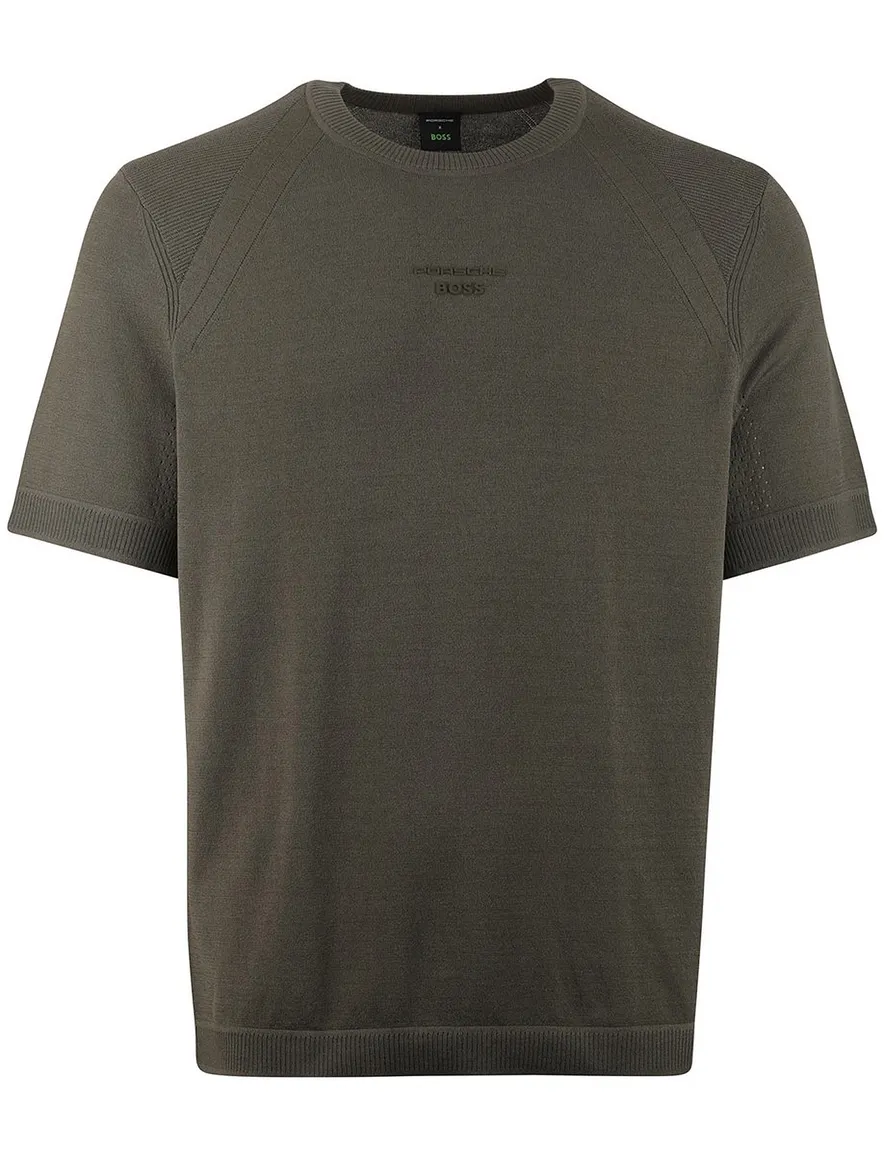 Boss Green spirit t-shirt korte mouw groen