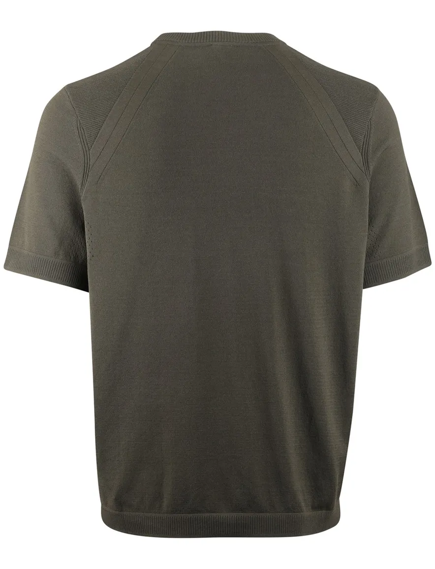 Groen t-shirt BOSS Green korte mouw normale fit