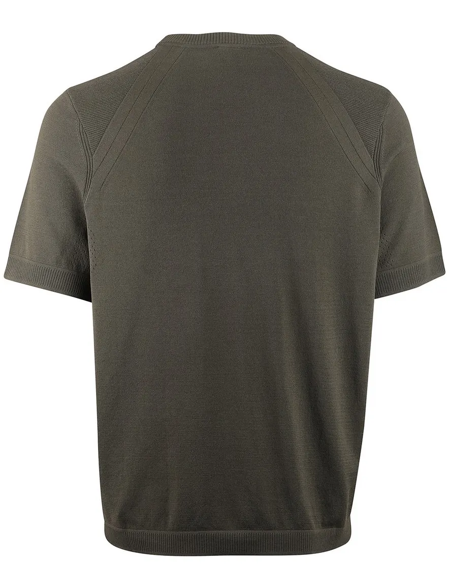 Groen t-shirt BOSS Green korte mouw normale fit