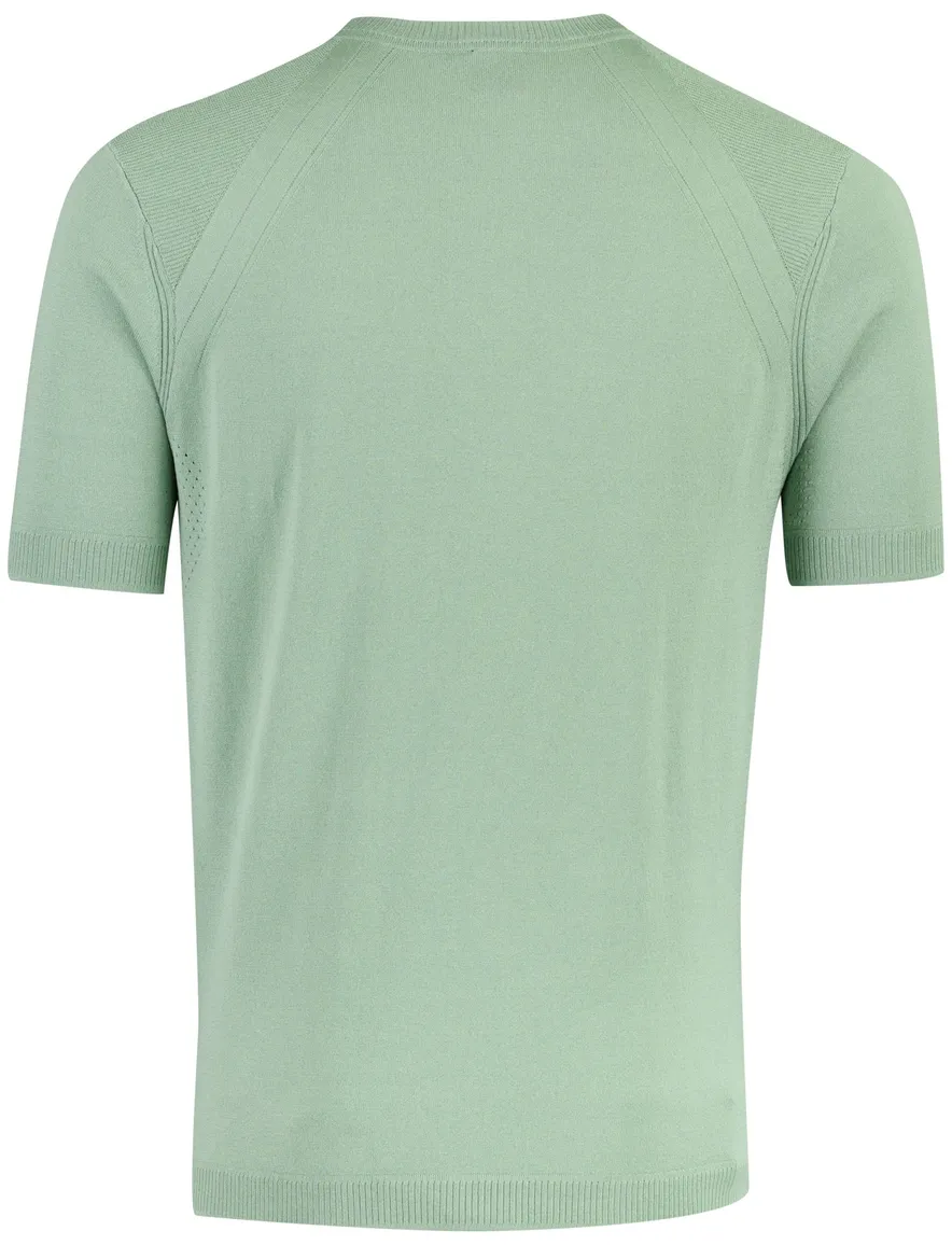 Boss Green polo lange mouw groen