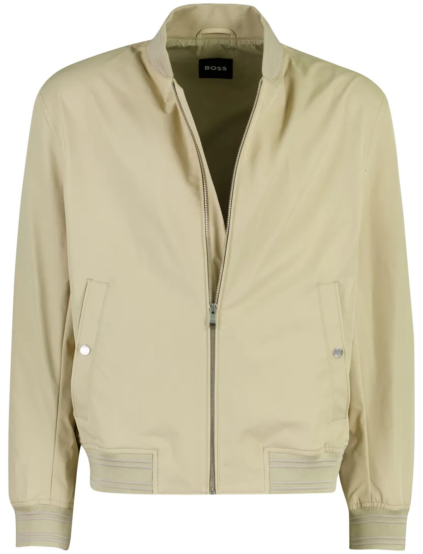 BOSS Black jas beige polyester