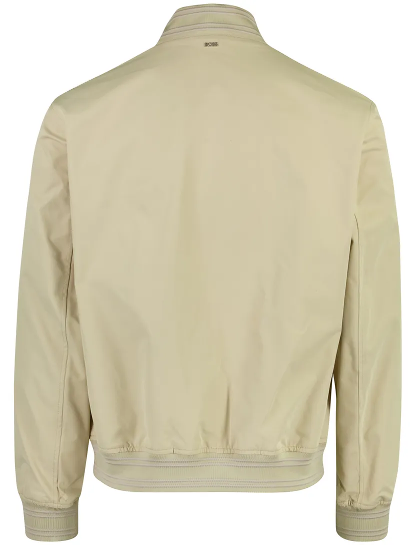 BOSS Black jas beige polyester