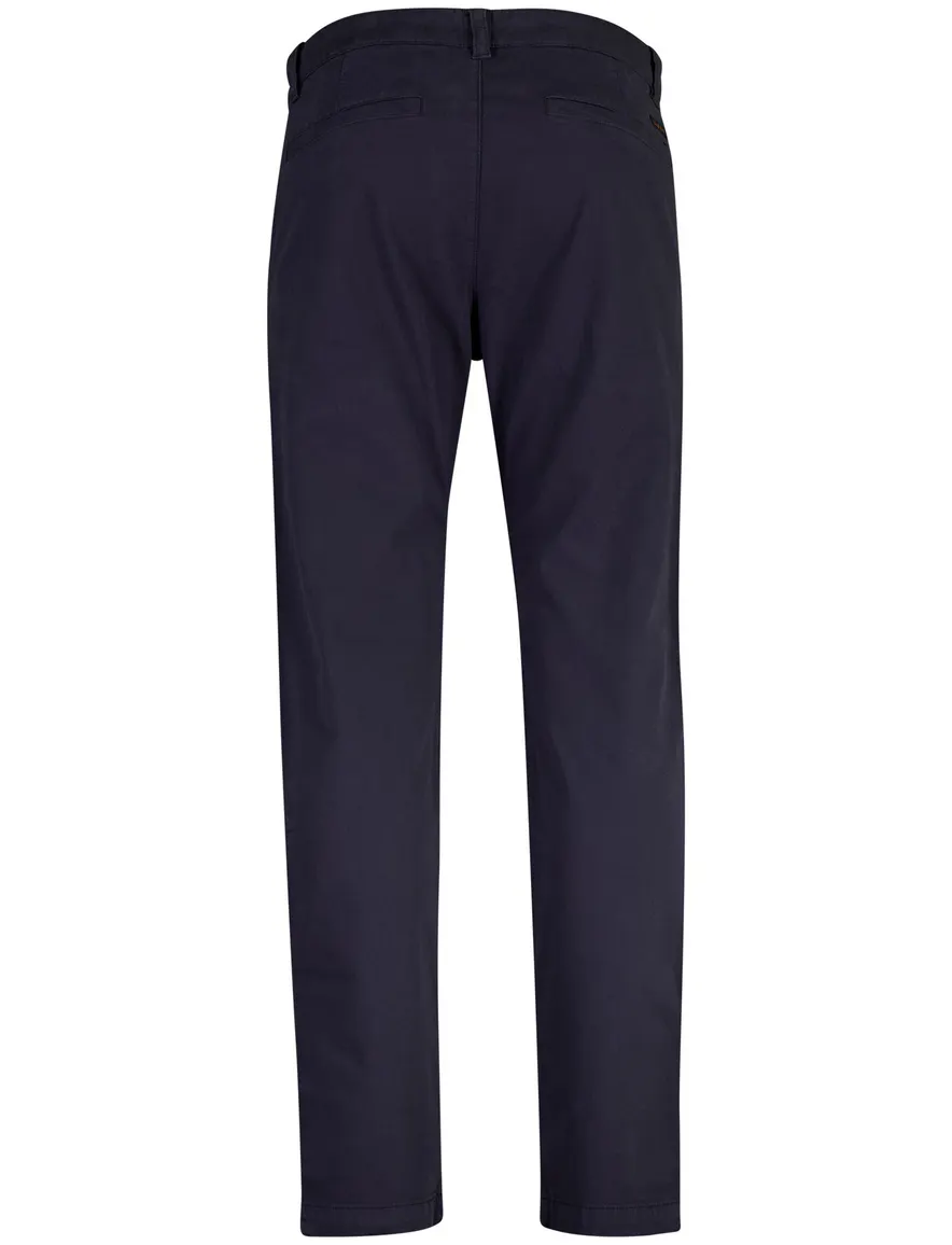 BOSS Orange Chino Tapered fit donkerblauw