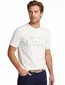 BOSS Green T-shirt wit opdruk stretch katoen