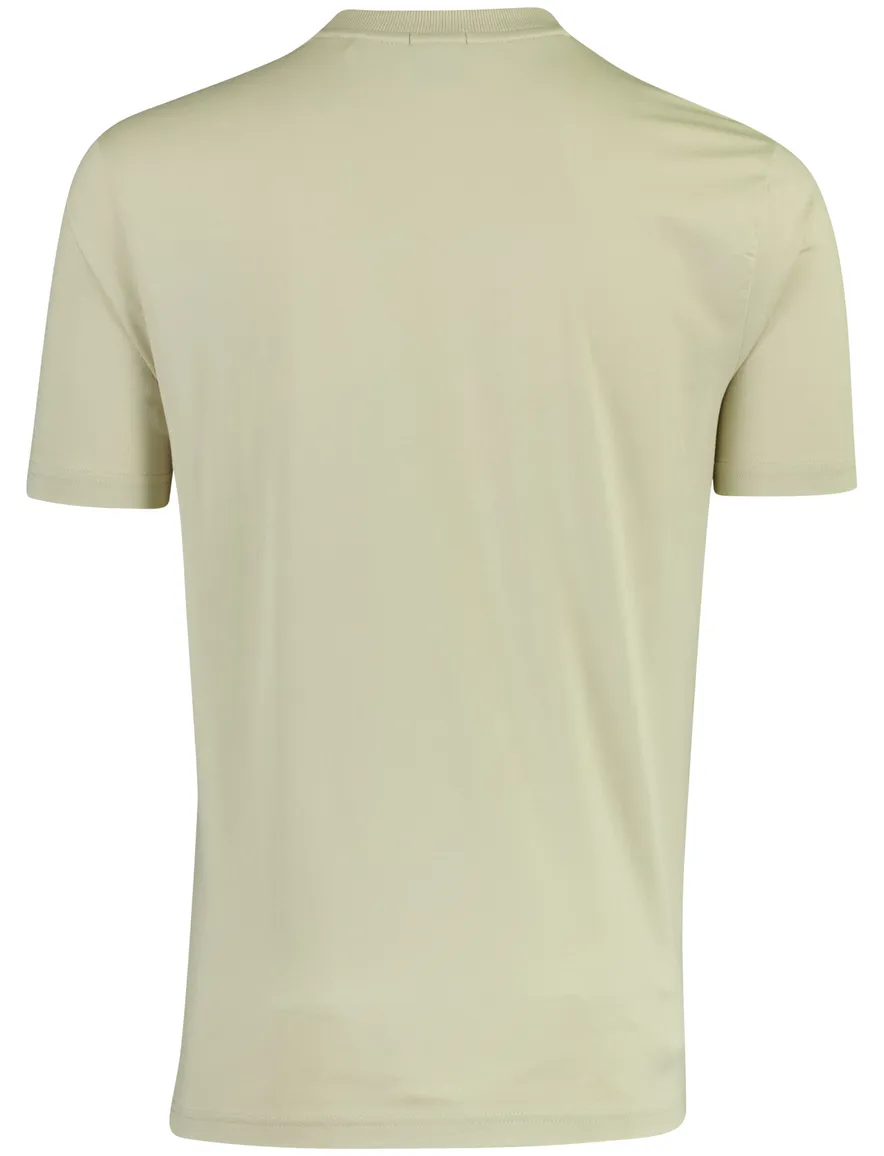 Beige t-shirt BOSS Green logo print