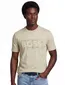 T-shirt beige BOSS Green logo print