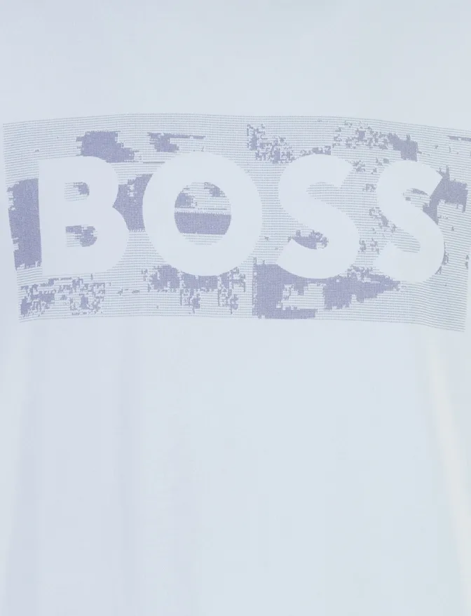 Boss Green t-shirt blauw