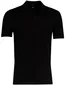 Boss Black poloshirt korte mouw zwart structuur
