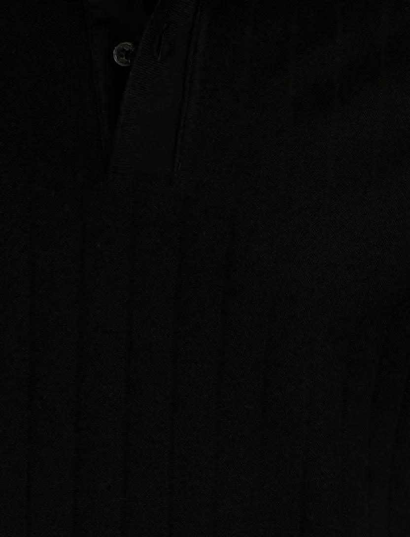 poloshirt korte mouw Boss Black zwart normale fit